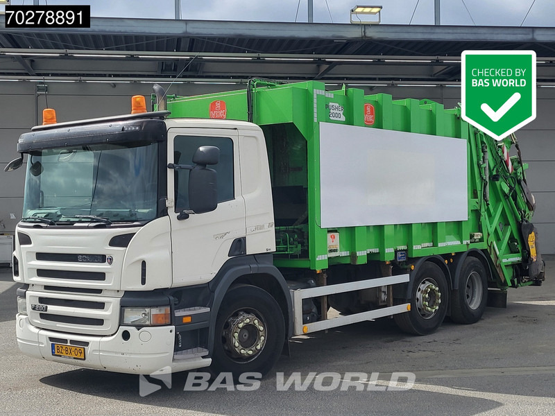 Scania P280 6X2 NL-Truck MOL Pusher 2000 Lift-Lenkachse Euro 5 - Camion immondizia: foto 1 Scania P280 6X2 NL-Truck MOL Pusher 2000 Lift-Lenkachse Euro 5 - Camion immondizia: foto 1