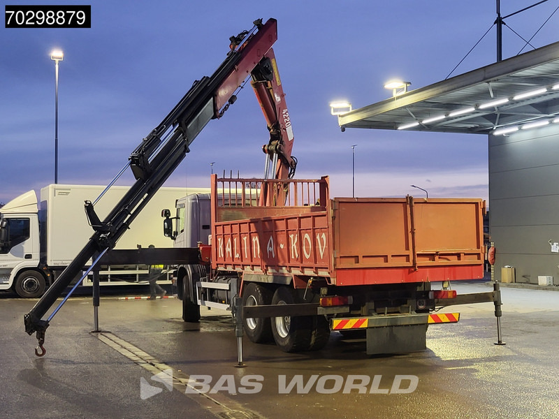 Scania P340 6X4 HMF 4220 K6 Crane Winch Tipper Full Steel Manual Gearbox - Autocarro ribaltabile, Camion con gru: foto 5 Scania P340 6X4 HMF 4220 K6 Crane Winch Tipper Full Steel Manual Gearbox - Autocarro ribaltabile, Camion con gru: foto 5