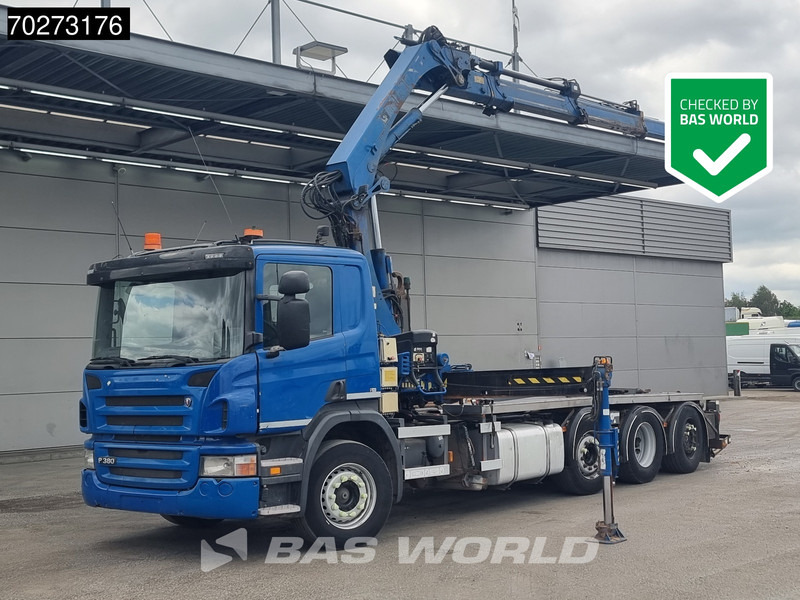 Scania P380 8X2 Hiab 211 EP-3 HIPRO Kran VDL S-20-6200 Lift-Lenkachse Euro 5 - Autocarro scarrabile, Camion con gru: foto 1 Scania P380 8X2 Hiab 211 EP-3 HIPRO Kran VDL S-20-6200 Lift-Lenkachse Euro 5 - Autocarro scarrabile, Camion con gru: foto 1