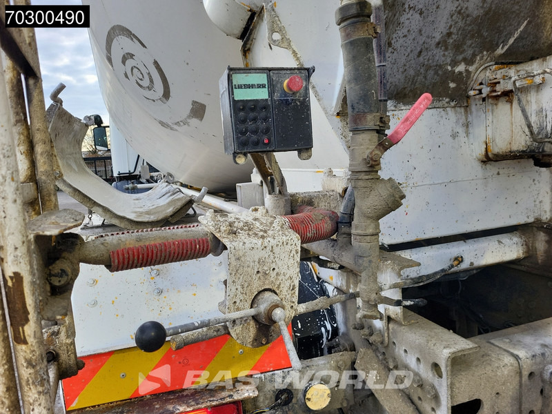 Autobetoniera Scania P410 8X4 9m3 Liebherr HTM 904 FL mixer Steelsuspension Automatic Euro 6: foto 6
