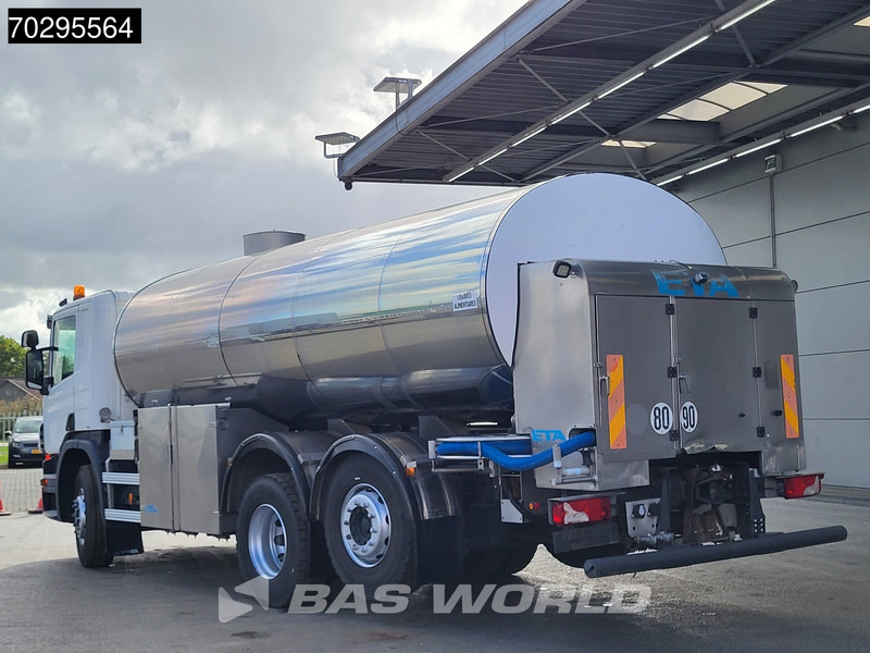 Scania P410 P 6X2 16000 Liter Milk Tank Retarder Lift+Steering axle Euro 6 - Camion cisterna: foto 2 Scania P410 P 6X2 16000 Liter Milk Tank Retarder Lift+Steering axle Euro 6 - Camion cisterna: foto 2