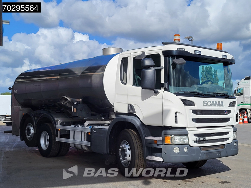 Scania P410 P 6X2 16000 Liter Milk Tank Retarder Lift+Steering axle Euro 6 - Camion cisterna: foto 3 Scania P410 P 6X2 16000 Liter Milk Tank Retarder Lift+Steering axle Euro 6 - Camion cisterna: foto 3