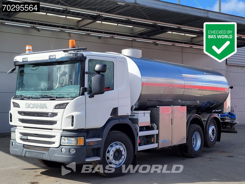 Scania P410 P 6X2 Tanker truck Automatic Retarder Lift+Steering axle Euro 6 - Camion cisterna: foto 1 Scania P410 P 6X2 Tanker truck Automatic Retarder Lift+Steering axle Euro 6 - Camion cisterna: foto 1