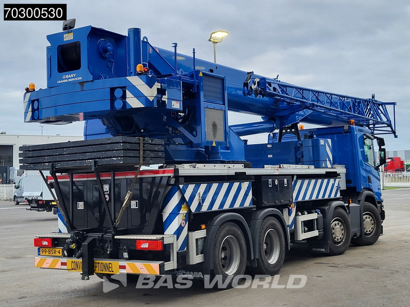 Scania P450 P 8X4 Palfinger/SANY SPC500E Telescopic Crane Retarder Navi Automatic Euro 6 - Camion con gru: foto 5 Scania P450 P 8X4 Palfinger/SANY SPC500E Telescopic Crane Retarder Navi Automatic Euro 6 - Camion con gru: foto 5