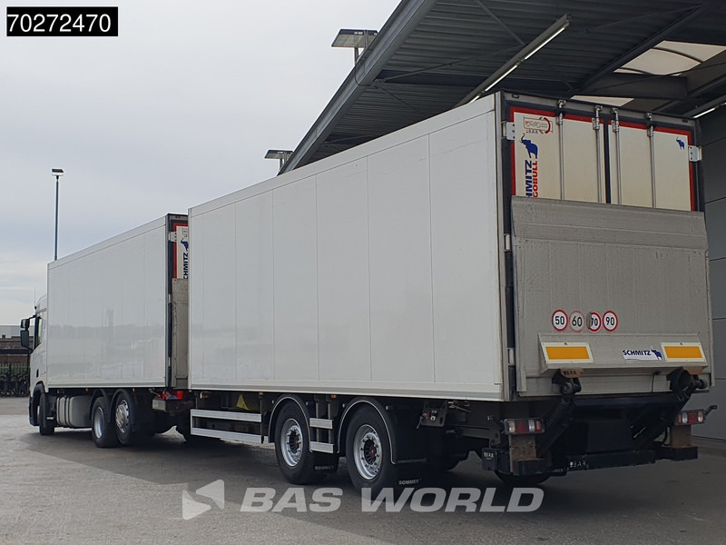 Scania R410 6X2 Carrier Supra 1250 Multi temp Retarder Ladebordwand Liftachse Euro 6 - Autocarro frigorifero: foto 2 Scania R410 6X2 Carrier Supra 1250 Multi temp Retarder Ladebordwand Liftachse Euro 6 - Autocarro frigorifero: foto 2