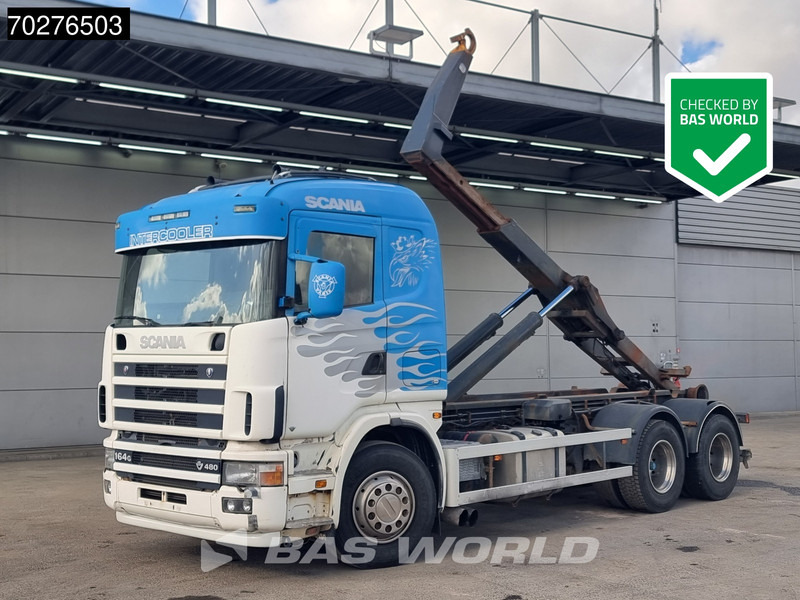 Scania R480 6X2 20tons Multilift LBS 20-570 Retarder Manual Euro 3 - Autocarro scarrabile: foto 1 Scania R480 6X2 20tons Multilift LBS 20-570 Retarder Manual Euro 3 - Autocarro scarrabile: foto 1