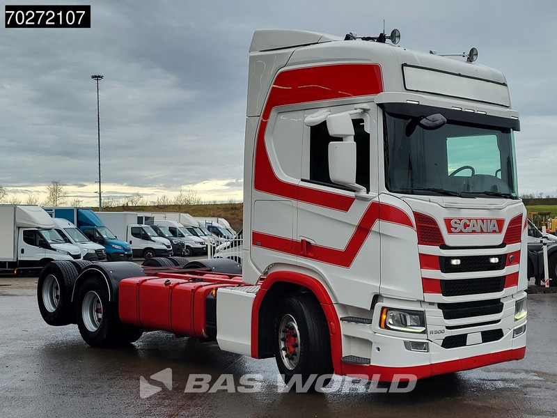Scania R500 6X2 Chassis Retarder ACC Navi Liftachse Automatic Euro 6 - Autocarro telaio: foto 3 Scania R500 6X2 Chassis Retarder ACC Navi Liftachse Automatic Euro 6 - Autocarro telaio: foto 3