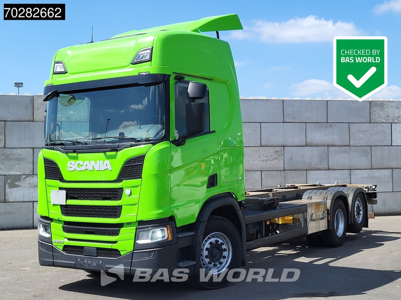 Scania R500 6X2 Retarder LED ACC Euro 6 - Autocarro portacontainer/ Caisse interchangeable: foto 1 Scania R500 6X2 Retarder LED ACC Euro 6 - Autocarro portacontainer/ Caisse interchangeable: foto 1