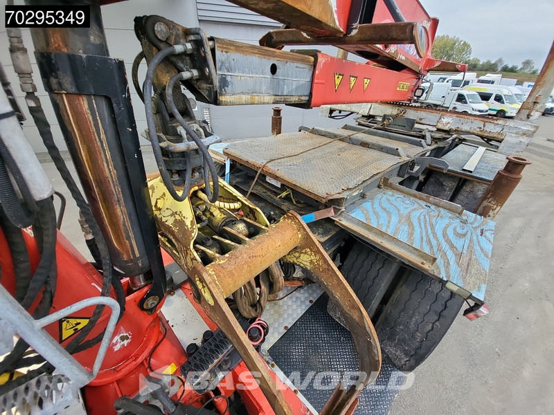 Camion trasporto legname, Camion con gru Scania R580 R 6X4 NL-Truck Diebolt D28.81 Kran Crane Holztransport + Dolly Retarder Euro 6: foto 14