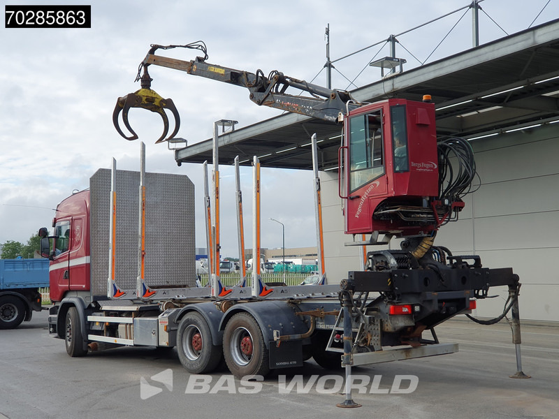 Scania R730 R 6X4 HIAB F108S 79 Crane Retarder Xenon BigAxle Loglift Automatic ACC Euro 6 - Camion trasporto legname, Camion con gru: foto 2 Scania R730 R 6X4 HIAB F108S 79 Crane Retarder Xenon BigAxle Loglift Automatic ACC Euro 6 - Camion trasporto legname, Camion con gru: foto 2