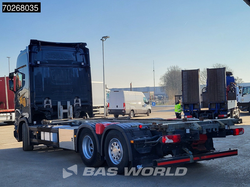 Scania S540 6X2 Retarder Full Air CS20H LED Euro 6 - Autocarro portacontainer/ Caisse interchangeable: foto 2 Scania S540 6X2 Retarder Full Air CS20H LED Euro 6 - Autocarro portacontainer/ Caisse interchangeable: foto 2