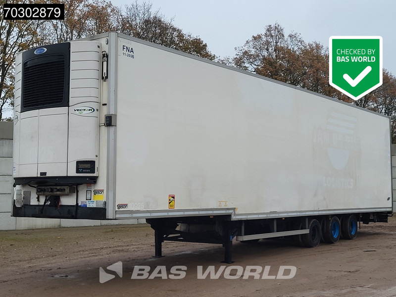 Talson Carrier Vector 1550 3 axles NL-Trailer Mega Aircargo Rollenbett Liftachse Blumenbreit - Semirimorchio frigorifero: foto 1 Talson Carrier Vector 1550 3 axles NL-Trailer Mega Aircargo Rollenbett Liftachse Blumenbreit - Semirimorchio frigorifero: foto 1