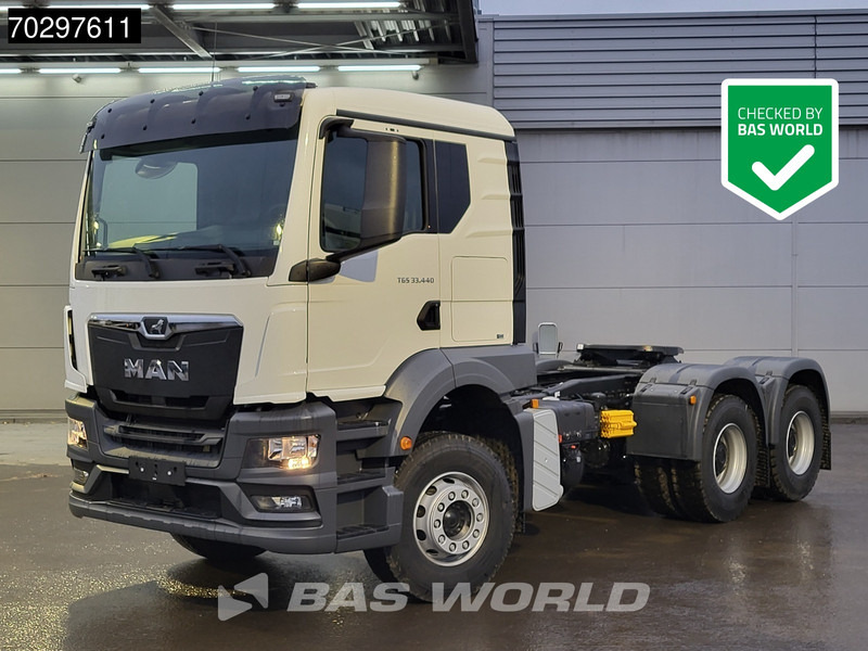 MAN TGS 33.440 6X4 NEW! TN Manual Full-Steel Big-Axle Drumbrakes Euro 2 - Trattore stradale: foto 1 MAN TGS 33.440 6X4 NEW! TN Manual Full-Steel Big-Axle Drumbrakes Euro 2 - Trattore stradale: foto 1