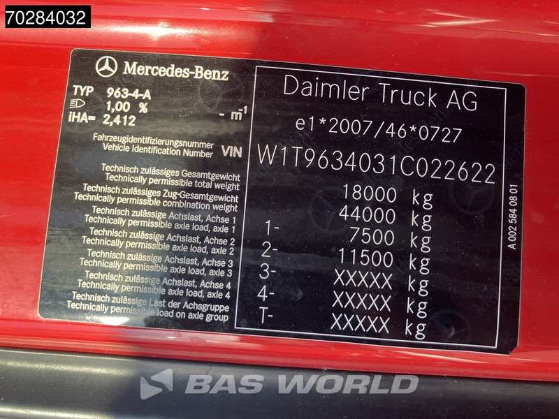 Mercedes-Benz Actros 1845 Actros 4X2 PPC - Trattore stradale: foto 5 Mercedes-Benz Actros 1845 Actros 4X2 PPC - Trattore stradale: foto 5