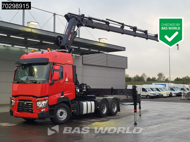 Renault T 520 6X4 Hiab 477E-7 HIDUO Crane Kran Big-Axle Euro 6 - Trattore stradale: foto 1 Renault T 520 6X4 Hiab 477E-7 HIDUO Crane Kran Big-Axle Euro 6 - Trattore stradale: foto 1