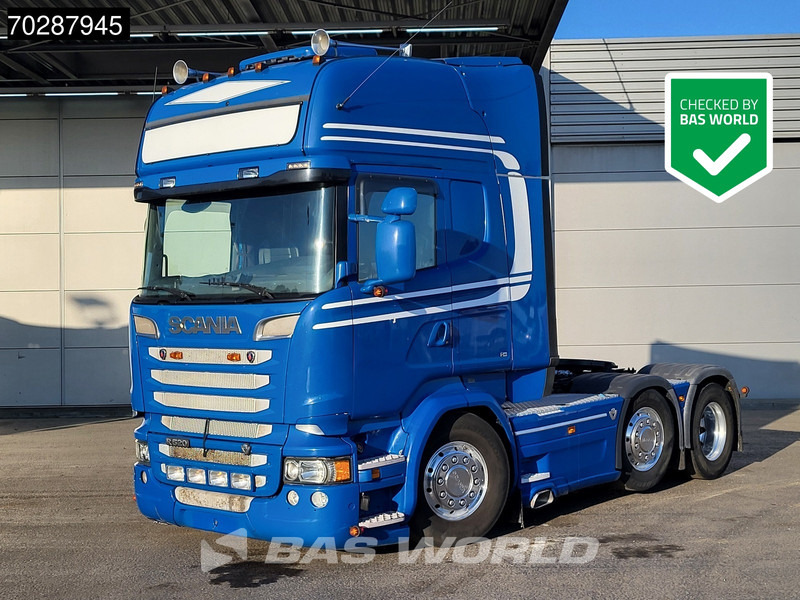 Scania R520 6X2 Full-Air Lift+Lenkachse Hydrauliek Standklima Navi Euro 6 - Trattore stradale: foto 1 Scania R520 6X2 Full-Air Lift+Lenkachse Hydrauliek Standklima Navi Euro 6 - Trattore stradale: foto 1