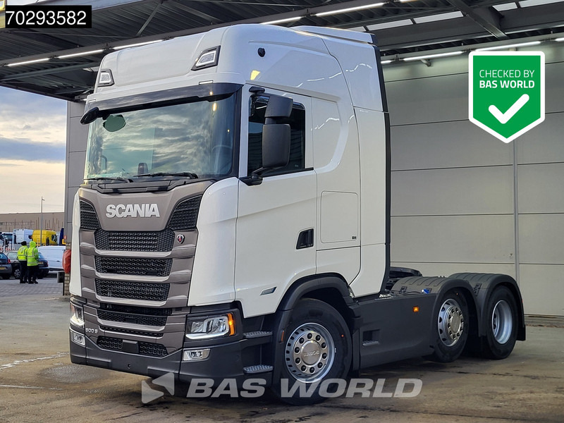 Scania S500 S 6X2 NEW! Retarder Lift+Lenkachse 2x Tanks Full-Air Standklima - Trattore stradale: foto 1 Scania S500 S 6X2 NEW! Retarder Lift+Lenkachse 2x Tanks Full-Air Standklima - Trattore stradale: foto 1
