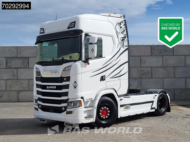 Scania S520 S 4X2 Retarder Full-Air 2x Tanks Leder Standklima Navi ACC LED Euro 6 - Trattore stradale: foto 1 Scania S520 S 4X2 Retarder Full-Air 2x Tanks Leder Standklima Navi ACC LED Euro 6 - Trattore stradale: foto 1