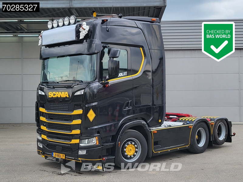 Scania S580 6X2 NL-Truck Retarder Full-Air Hydraulik Standklima ACC Navi LED - Trattore stradale: foto 1 Scania S580 6X2 NL-Truck Retarder Full-Air Hydraulik Standklima ACC Navi LED - Trattore stradale: foto 1