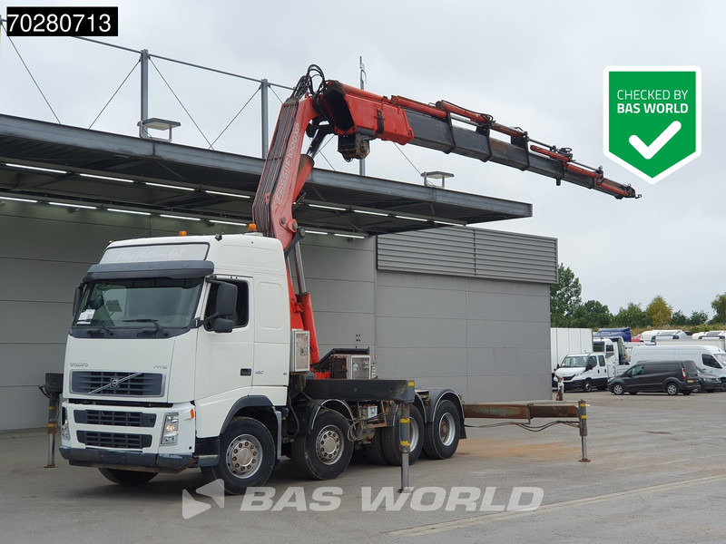Volvo FH 460 FH 8X4 Manual Fassi F900A XP.27 Crane+Winch Big-Axle Lenkachse Kran Euro 3 - Trattore stradale: foto 1 Volvo FH 460 FH 8X4 Manual Fassi F900A XP.27 Crane+Winch Big-Axle Lenkachse Kran Euro 3 - Trattore stradale: foto 1