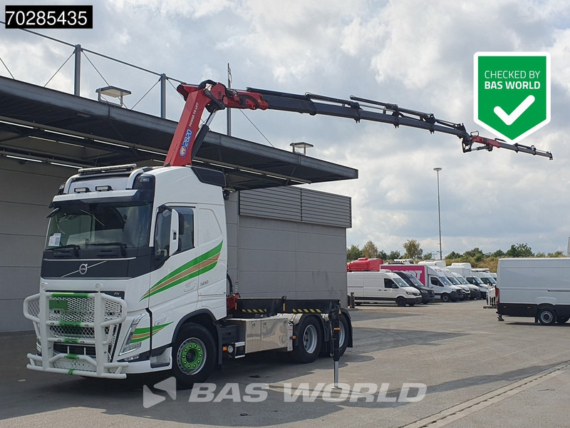 Volvo FH 500 FH 6X4 Full-Air Liftachse HMF 2820K-RCS Crane+JIB Remote Control I-ParkCool VDS LED Kran - Trattore stradale: foto 1 Volvo FH 500 FH 6X4 Full-Air Liftachse HMF 2820K-RCS Crane+JIB Remote Control I-ParkCool VDS LED Kran - Trattore stradale: foto 1