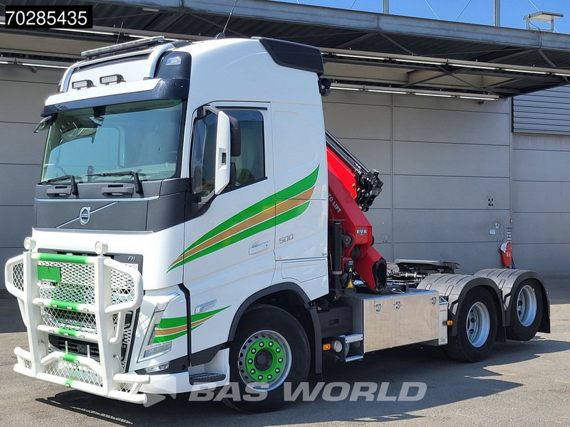 Trattore stradale Volvo FH 500 FH 6X4 Full-Air Liftachse HMF 2820K-RCS Crane+JIB Remote Control I-ParkCool VDS LED Kran: foto 10