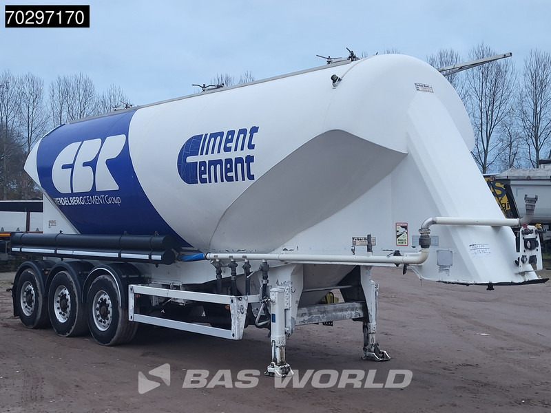 Turbos-Hoet SVM/6.7/39 39000L Liftachse Cement - Semirimorchio cisterna: foto 3 Turbos-Hoet SVM/6.7/39 39000L Liftachse Cement - Semirimorchio cisterna: foto 3