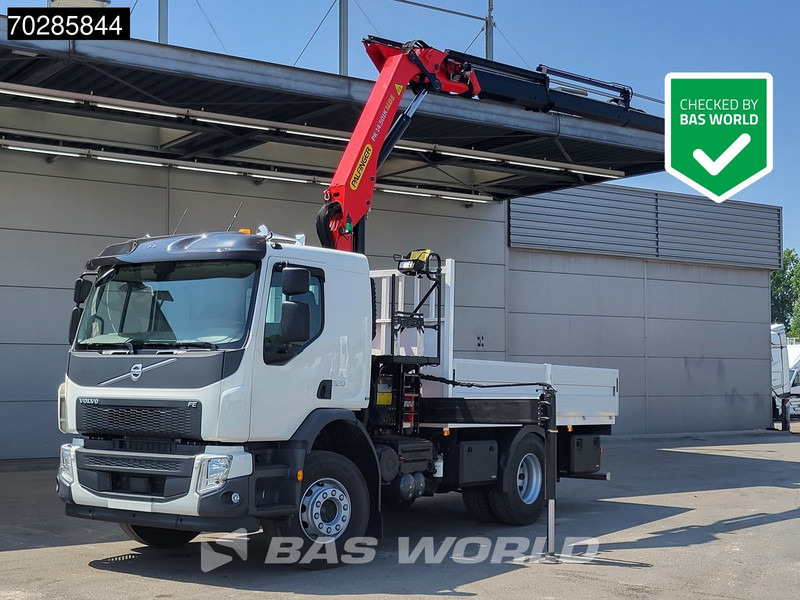 Volvo FE 320 4X2 NEW! Palfinger PK14.501K SLD5 Remote Crane Kran Euro 6 - Autocarro con pianale/ Cassone fisso, Camion con gru: foto 1 Volvo FE 320 4X2 NEW! Palfinger PK14.501K SLD5 Remote Crane Kran Euro 6 - Autocarro con pianale/ Cassone fisso, Camion con gru: foto 1