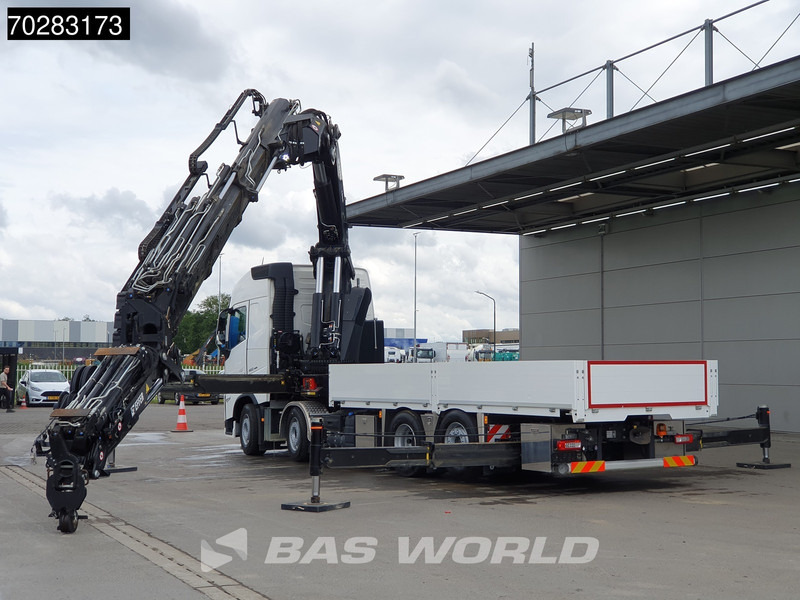 Volvo FH 460 8X2 Effer 1000 9S/6S Crane Kran Winch JIB Lift-Lenkachse Euro 6 - Autocarro con pianale/ Cassone fisso, Camion con gru: foto 5 Volvo FH 460 8X2 Effer 1000 9S/6S Crane Kran Winch JIB Lift-Lenkachse Euro 6 - Autocarro con pianale/ Cassone fisso, Camion con gru: foto 5