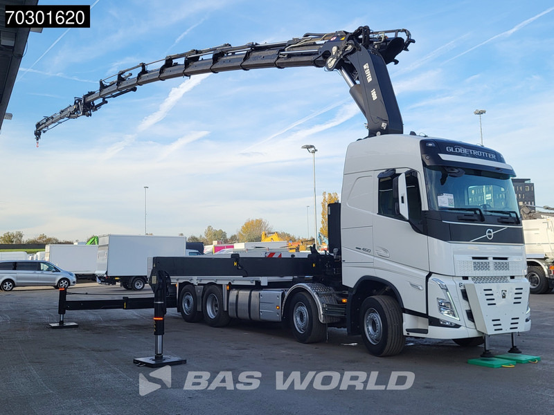 Volvo FH 460 8X2 UNUSED EFFER 1000 9S + 6S Crane + Fly-Jib Lift+Lenkachse VEB+ Euro 6 - Autocarro con pianale/ Cassone fisso, Camion con gru: foto 5 Volvo FH 460 8X2 UNUSED EFFER 1000 9S + 6S Crane + Fly-Jib Lift+Lenkachse VEB+ Euro 6 - Autocarro con pianale/ Cassone fisso, Camion con gru: foto 5