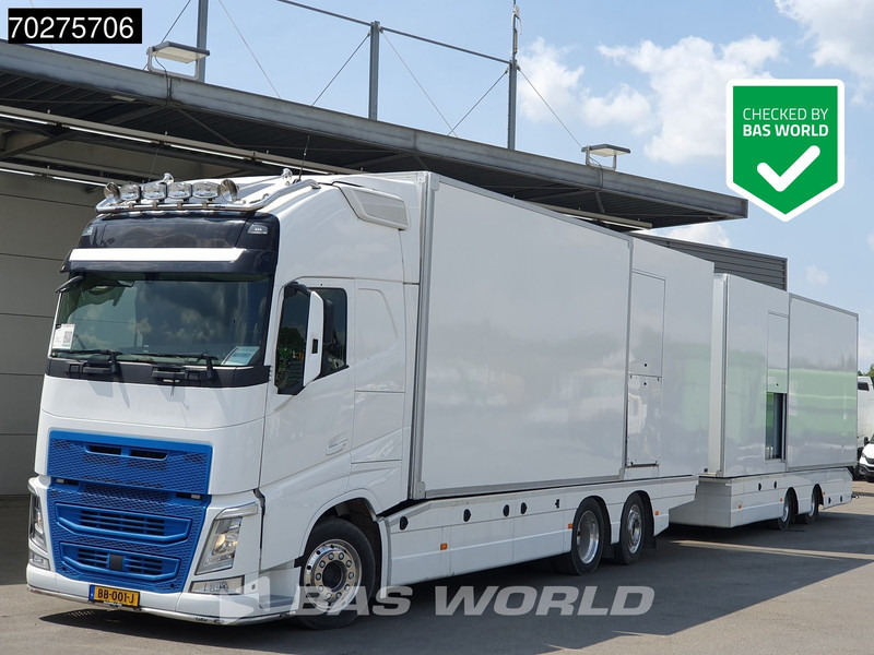 Volvo FH 500 6X2 NL-Truck LOW Milage! Etandable Mobile Clinic BDF Boxes VEB+ - Autocarro portacontainer/ Caisse interchangeable: foto 1 Volvo FH 500 6X2 NL-Truck LOW Milage! Etandable Mobile Clinic BDF Boxes VEB+ - Autocarro portacontainer/ Caisse interchangeable: foto 1