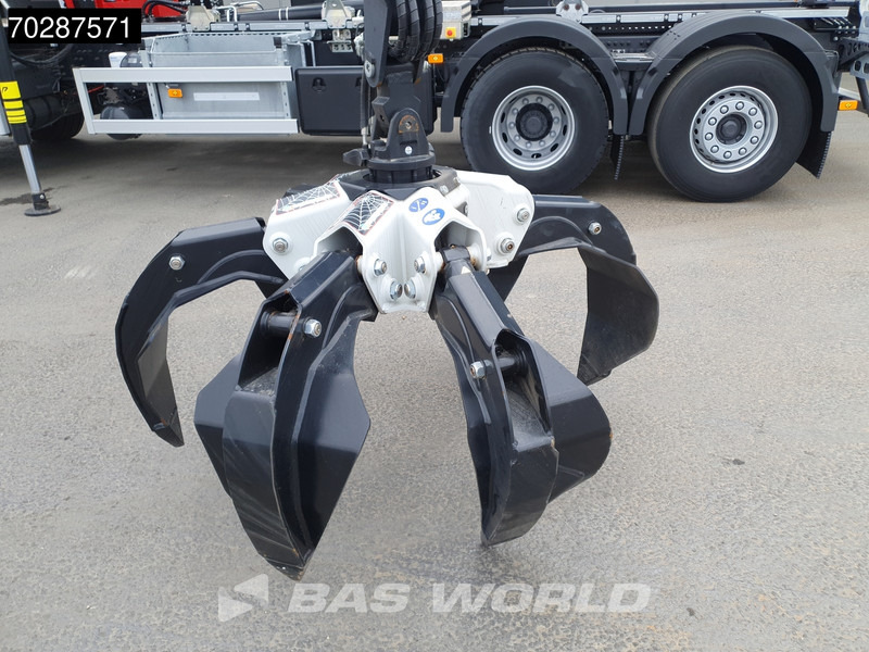 Autocarro scarrabile, Camion con gru nuovo Volvo FH 500 6X2 Penz Crane 15Z9.50R HYVA 20-57-S Hooklift Lift+steering Automatic Euro 6: foto 9
