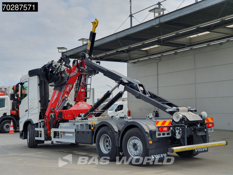 Autocarro scarrabile, Camion con gru nuovo Volvo FH 500 6X2 Penz Crane 15Z9.50R HYVA 20-57-S Hooklift Lift+steering Automatic Euro 6: foto 11