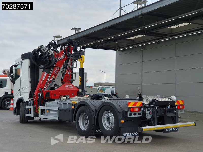 Autocarro scarrabile, Camion con gru nuovo Volvo FH 500 6X2 Penz Crane 15Z9.50R HYVA 20-57-S Hooklift Lift+steering Automatic Euro 6: foto 15