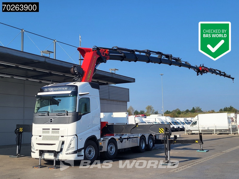 Volvo FH 500 8X2 NEW! Palfinger PK110002 SH Crane + Fly-Jib Winch VEB+ Euro 6 - Autocarro con pianale/ Cassone fisso, Camion con gru: foto 1 Volvo FH 500 8X2 NEW! Palfinger PK110002 SH Crane + Fly-Jib Winch VEB+ Euro 6 - Autocarro con pianale/ Cassone fisso, Camion con gru: foto 1
