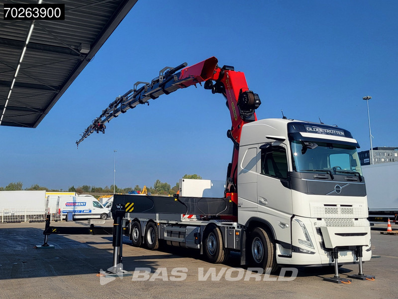 Volvo FH 500 8X2 Palfinger PK110002 SH Crane + Fly-Jib Winch VEB+ Euro 6 - Autocarro con pianale/ Cassone fisso, Camion con gru: foto 3 Volvo FH 500 8X2 Palfinger PK110002 SH Crane + Fly-Jib Winch VEB+ Euro 6 - Autocarro con pianale/ Cassone fisso, Camion con gru: foto 3