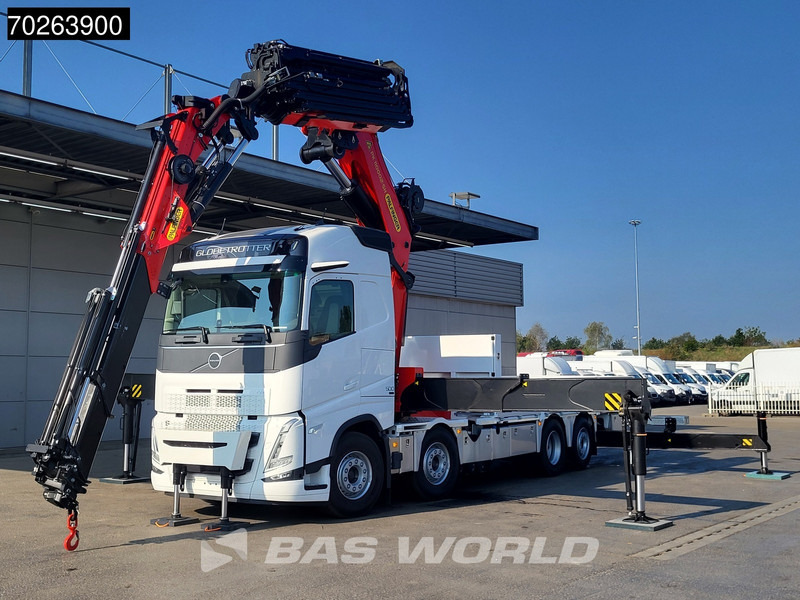 Volvo FH 500 8X2 Palfinger PK110002 SH Crane + Fly-Jib Winch VEB+ Euro 6 - Autocarro con pianale/ Cassone fisso, Camion con gru: foto 5 Volvo FH 500 8X2 Palfinger PK110002 SH Crane + Fly-Jib Winch VEB+ Euro 6 - Autocarro con pianale/ Cassone fisso, Camion con gru: foto 5
