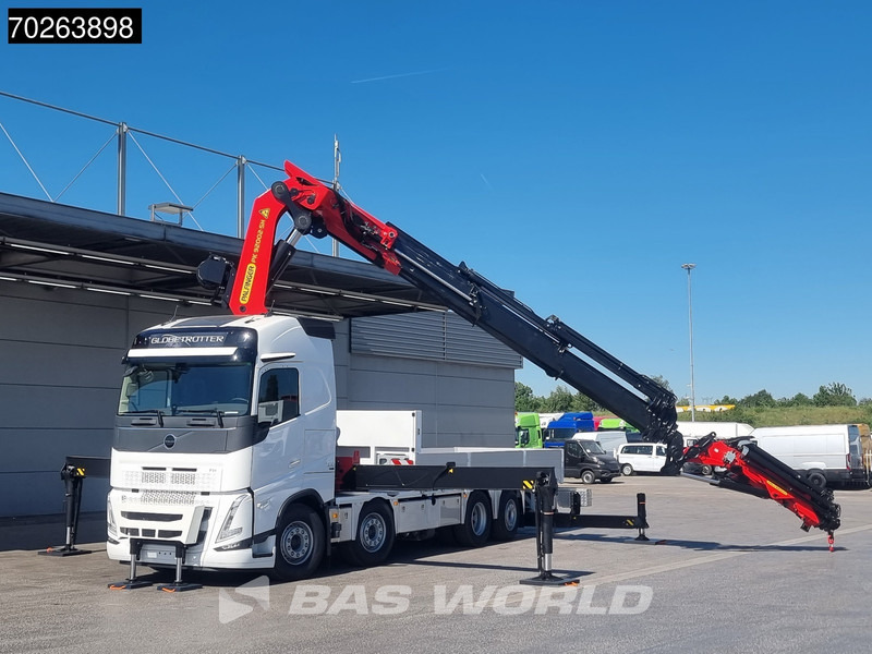 Volvo FH 500 8X2 Palfinger PK92002 SH JIB Kran Lift-Lenkachse Navi Euro 6 - Autocarro con pianale/ Cassone fisso, Camion con gru: foto 5 Volvo FH 500 8X2 Palfinger PK92002 SH JIB Kran Lift-Lenkachse Navi Euro 6 - Autocarro con pianale/ Cassone fisso, Camion con gru: foto 5