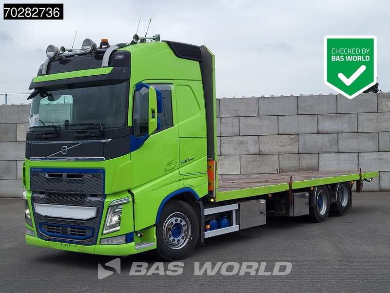 Volvo FH 540 FH 6X2 BigAxle Liftachse VEB+ Xenon Euro 6 - Autocarro con pianale/ Cassone fisso: foto 1 Volvo FH 540 FH 6X2 BigAxle Liftachse VEB+ Xenon Euro 6 - Autocarro con pianale/ Cassone fisso: foto 1