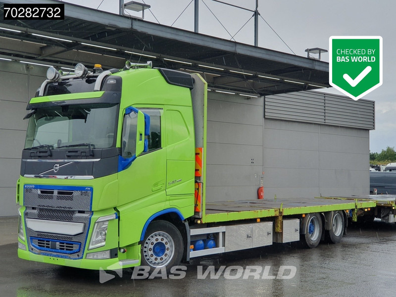Volvo FH 540 FH 6X2 VEB+ BigAxe Liftachse Xenon Euro 6 - Autocarro con pianale/ Cassone fisso: foto 1 Volvo FH 540 FH 6X2 VEB+ BigAxe Liftachse Xenon Euro 6 - Autocarro con pianale/ Cassone fisso: foto 1