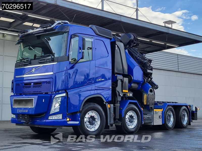 Volvo FH 540 FH 8X4 Palfinger PK165.002 TEC G Fly-Jib Winch Big-Axle VEB+ Euro 6 - Autocarro con pianale/ Cassone fisso, Camion con gru: foto 5 Volvo FH 540 FH 8X4 Palfinger PK165.002 TEC G Fly-Jib Winch Big-Axle VEB+ Euro 6 - Autocarro con pianale/ Cassone fisso, Camion con gru: foto 5