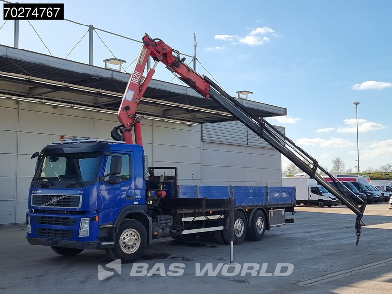 Volvo FM 330 6X2 HMF 1820 K3 Kran Crane Lift+Steering Axle Xenon Euro 5 - Autocarro con pianale/ Cassone fisso, Camion con gru: foto 5 Volvo FM 330 6X2 HMF 1820 K3 Kran Crane Lift+Steering Axle Xenon Euro 5 - Autocarro con pianale/ Cassone fisso, Camion con gru: foto 5