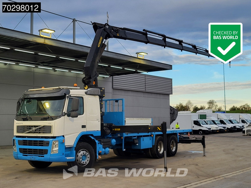 Volvo FM 360 FM 6X2 Palfinger PK29002 Kran crane Manual Sleepercab Airco Euro 4 - Autocarro con pianale/ Cassone fisso, Camion con gru: foto 1 Volvo FM 360 FM 6X2 Palfinger PK29002 Kran crane Manual Sleepercab Airco Euro 4 - Autocarro con pianale/ Cassone fisso, Camion con gru: foto 1