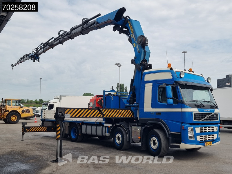 Volvo FM 440 8X2 Palfinger PK74002 + JIB + Winch Lift-Lenkachse Euro 5 - Autocarro con pianale/ Cassone fisso, Camion con gru: foto 3 Volvo FM 440 8X2 Palfinger PK74002 + JIB + Winch Lift-Lenkachse Euro 5 - Autocarro con pianale/ Cassone fisso, Camion con gru: foto 3