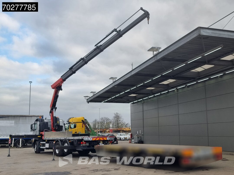 Volvo FM 460 6X2 Fassi F365A.2.25 E-Dynamic Retarder Euro 6 Kraan Crane - Autocarro con pianale/ Cassone fisso, Camion con gru: foto 3 Volvo FM 460 6X2 Fassi F365A.2.25 E-Dynamic Retarder Euro 6 Kraan Crane - Autocarro con pianale/ Cassone fisso, Camion con gru: foto 3