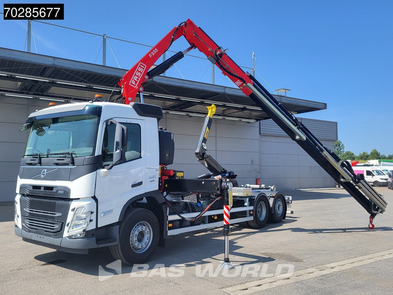 Volvo FM 460 6X2 NEW! FASSI F235A.0.25 Kran + HYVA 20-57-S Lift+steering axle Euro 6 - Autocarro scarrabile, Camion con gru: foto 5 Volvo FM 460 6X2 NEW! FASSI F235A.0.25 Kran + HYVA 20-57-S Lift+steering axle Euro 6 - Autocarro scarrabile, Camion con gru: foto 5