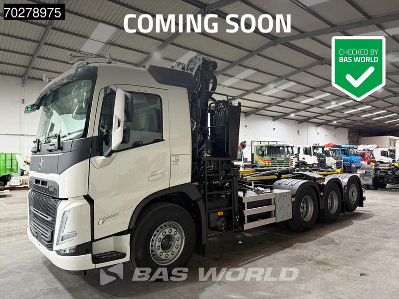 Volvo FM 460 8X4 NEW! Palfinger Q200Z95TR HPLS Crane + HT 24 TEC Hooklift ACC LED - Autocarro scarrabile, Camion con gru: foto 1 Volvo FM 460 8X4 NEW! Palfinger Q200Z95TR HPLS Crane + HT 24 TEC Hooklift ACC LED - Autocarro scarrabile, Camion con gru: foto 1