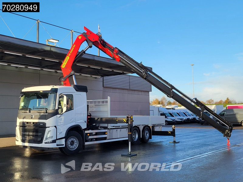 Volvo FM 500 6X2 NEW! Palfinger PK41002 EH-E Kran Crane Lift-steering Axle Euro 6 - Autocarro con pianale/ Cassone fisso, Camion con gru: foto 5 Volvo FM 500 6X2 NEW! Palfinger PK41002 EH-E Kran Crane Lift-steering Axle Euro 6 - Autocarro con pianale/ Cassone fisso, Camion con gru: foto 5