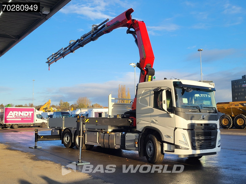 Volvo FM 500 6X2 NEW! Palfinger PK41002 EH-E Kran Crane Lift-steering Axle Euro 6 - Autocarro con pianale/ Cassone fisso, Camion con gru: foto 3 Volvo FM 500 6X2 NEW! Palfinger PK41002 EH-E Kran Crane Lift-steering Axle Euro 6 - Autocarro con pianale/ Cassone fisso, Camion con gru: foto 3