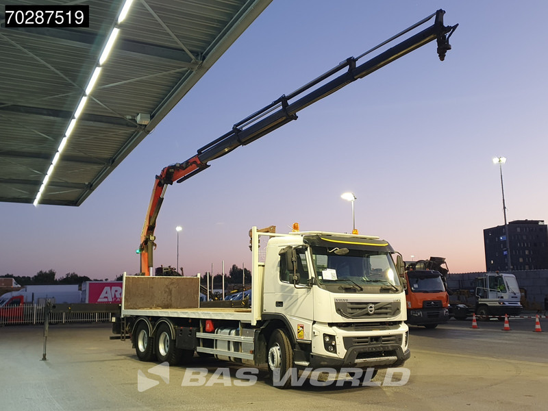 Volvo FMX 370 6X4 Palfinger PK18002 EH Crane Kran Automatic Euro 5 - Autocarro con pianale/ Cassone fisso, Camion con gru: foto 3 Volvo FMX 370 6X4 Palfinger PK18002 EH Crane Kran Automatic Euro 5 - Autocarro con pianale/ Cassone fisso, Camion con gru: foto 3